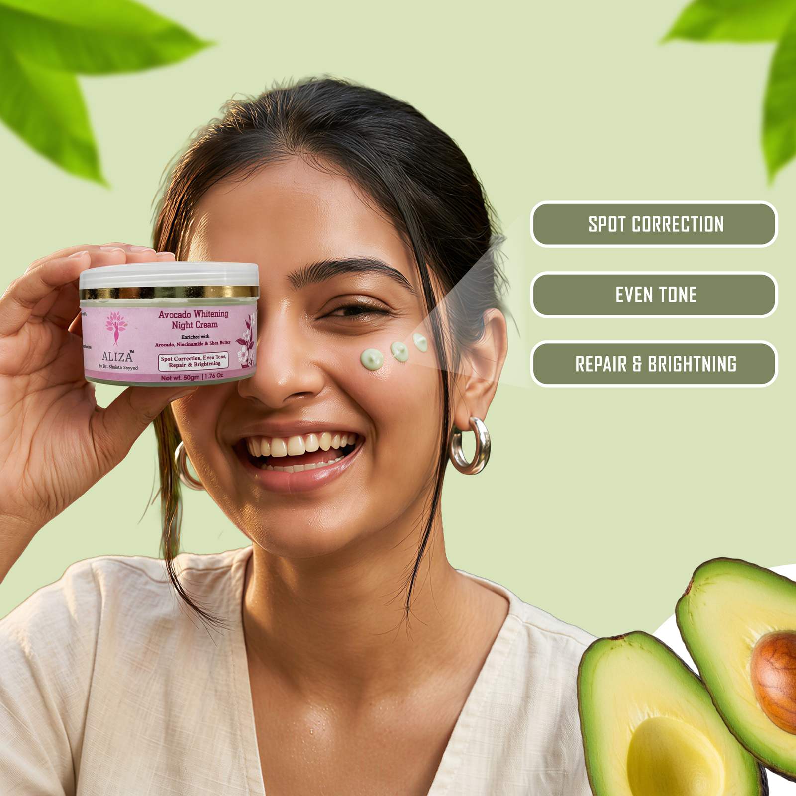 Avacado Whitning cream